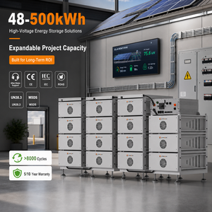 Batería de Alto Voltaje de Grado A con Descuento de Fábrica, 125kWh, 150kWh, 200kWh, 50kW para Almacenamiento Doméstico e Industrial, Respaldo Comercial - Product Image 4