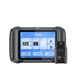 XTOOL D8W WIFI OBD2 Scanner Ferramenta de diagnóstico do carro com ECU Codificação Active Test Key Programming 38 Resets CAN FD DOIP Topologia