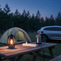 Convertisseur de décharge de véhicule électrique avec multiprise V2L et câble véhicule-chargeur 16A 3600W de sortie maximale pour utilisation sur le terrain