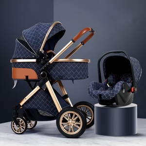 Carrito de Bebé Plegable de Dos Vías JXB a Precio Económico, con Ruedas de Goma, para Viajes - Product Image 3