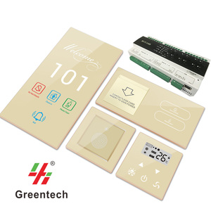 Greentech Sistema inteligente de unidad de control de habitación de hotel Automatización de hotel inteligente Sistema de gestión de invitados de hotel bruja RCU Host - Product Image 1