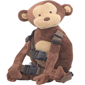 2 en 1 novedad <span class=keywords><strong>mono</strong></span> niño arnés de seguridad mochila niños caminar Correa mochila para niños niñas - Product Image 1