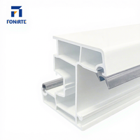 FONIRTE Portes et fenêtres en PVC/UPVC/plastique - Durables, écologiques, couleur personnalisable, garantie à vie, ISO9001