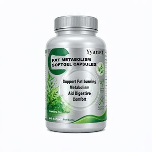 Capsules molles pour le métabolisme des graisses 1000mg 60 unités – Soutien à la fonction métabolique et confort digestif – Produits de santé OEM sous marque privée - Product Image 1