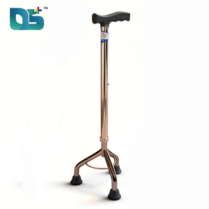 Canne médicale portable légère en alliage d'aluminium, hauteur réglable (74-97 cm), capacité de charge durable de 250 lb, pour personnes <span class=keywords><strong>âgée</strong></span>s - Product Image 1
