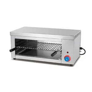 Kitchen Equipment Stainless Steel Commercial Salamander Grill Counter Electric Gas Salamander Grill