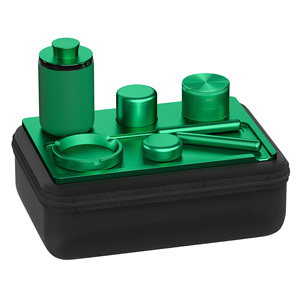 Kit d'accessoires pour fumeurs Vagrinders <span class=keywords><strong>LOL</strong></span>, moulin à herbes en aluminium de haute qualité, ensemble complet pour fumer, kit anti-odeur pour fumer - Product Image 2