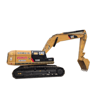 Excavadora CAT usada en buen estado Japón 320D 312 315 313 318 310 Excavadora usada original Cat 320 Máquina en stock a la venta - Product Image 1