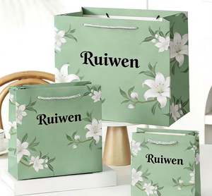 ถุงกระดาษช้อปปิ้งคุณภาพสูงพิมพ์ลายตามสั่งจากโรงงานราคาถูก พร้อมโลโก้ของคุณเอง - Product Image 3