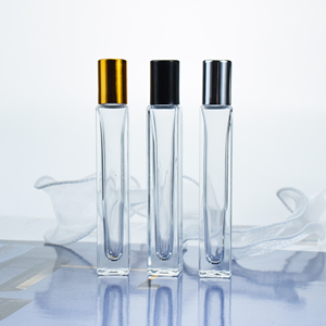 Vacío 10ml claro Delgado cilindro redondo <span class=keywords><strong>pared</strong></span> pesada fondo grueso botellas de Perfume cuadrado aceite esencial vidrio rollo en botella de <span class=keywords><strong>rodillo</strong></span> - Product Image 2