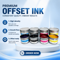 Encre d'impression offset de haute qualité pour alimentation par feuilles, couleurs CMYK et couleurs spéciales, pour presse d'impression commerciale