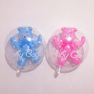 Día de San Valentín globos de dibujos animados de animales de globos oso pequeño globo en forma de proveedor Chino - Product Image 5