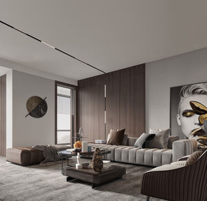 Comercial moderno 2700K 3000K 5000K galeria CCT 20W 30W 40W 50W trilho ajustavel luz led spot Track lights - Product Image 2