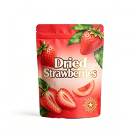 Op maat bedrukte staande pouch voedselverpakking zak vochtbestendig hersluitbaar Mylar ziplock zak voor snacks groothandel