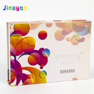 Wholesale Rectangular Skin Care Cream Makeup Gift Box Cosmetics Printing Colorful Cosmetics Box Package With Custom Logo
