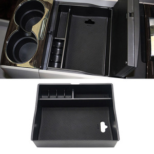 Vtear para Toyota <span class=keywords><strong>Sienna</strong></span> coche reposabrazos caja de almacenamiento central contenedor titular estilo insertar bandeja de la tablilla de caso accesorios de auto - Product Image 4