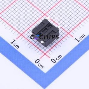 K2-1102SP-C3SA-04 Tactile Switch SMD-4P,6x6mm Switch 1.8N Vertical Mount 6mm 6mm - Product Image 2