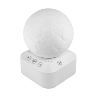 Nouvelle Arrivée 2025 Lampe Lune Arc-en-ciel, Dispositif d'aide au sommeil, Bruit blanc, Lumière LED pour le coucher, Hypnose et apaisement à domicile, Améliore le sommeil, Alimentation par batterie