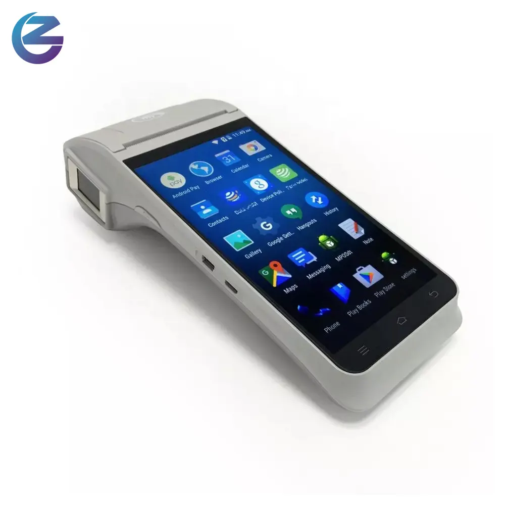 ZCS Z91 el piyango mobil fatura Pos park bilet NFC okuyucu Android 11.0 PDA yazarkasa Pos terminali makinesi