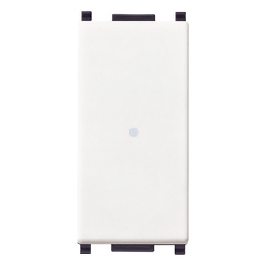 1P NO 10A Axial White <b>Push</b> <b>Button</b> <b>Switch</b> 5.3mm Height 5.1mm Length 2.8mm Width - Product Image 1