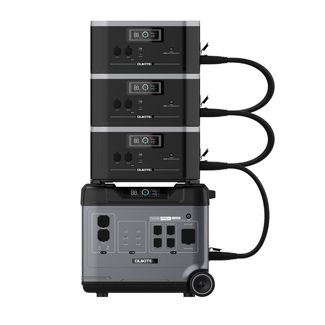 Home Solar Energy System 5000W AC 110V 220V Solar Generator UPS Solar Backup 5120Wh 5000Wh Portable Power Station