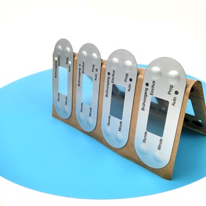 Panneau de commande personnalisé pour machine de visionnement, en plastique, métal, acrylique, pour cuisine, avec autocollant adhésif 3M RFID NFC, étanche, OEM - Product Image 2