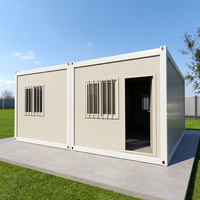 Maison Modulaire Conteneurisée 20FT*8FT, Kit Plat pour Expédition, Combinaison Flexible, Maison Préfabriquée