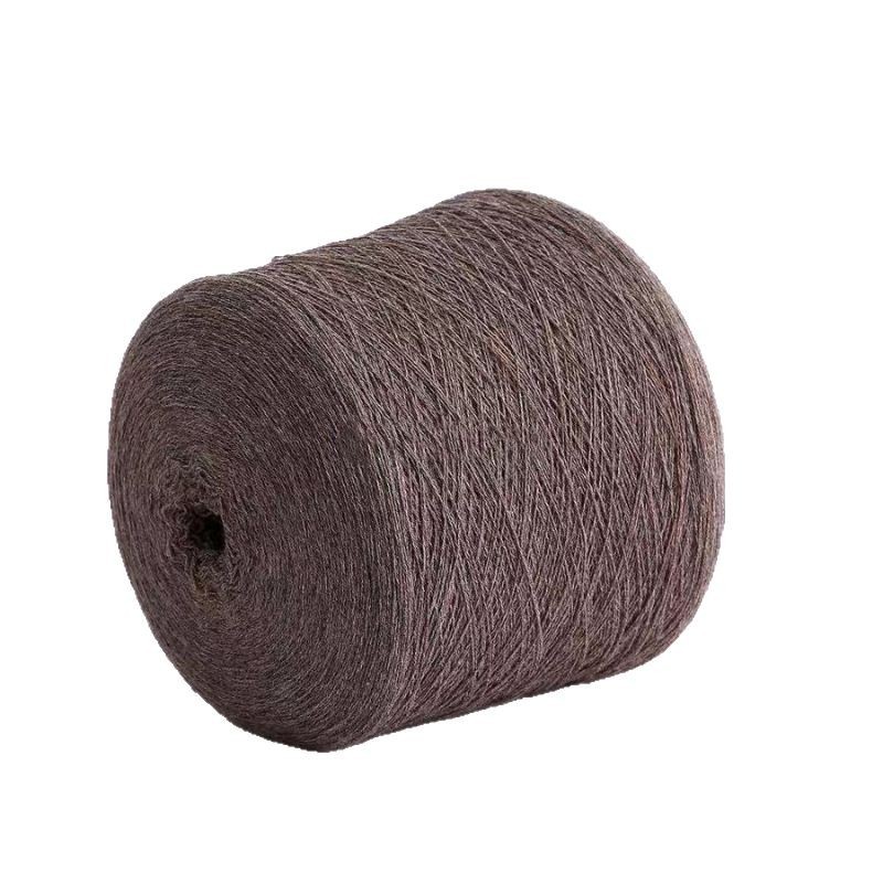Worsted 10%Cashmere 90%Wool Yarn for Lightweight Flexible High-Grade Cashmere Garment Fabric for Modern Fashion