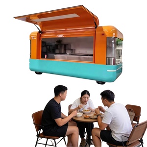 Camión de Comida Mini Totalmente Equipado en Venta en <span class=keywords><strong>España</strong></span>, Construcción de Acero Inoxidable Resistente a la Oxidación, Rastreo GPS, Diseño Personalizado - Product Image 2