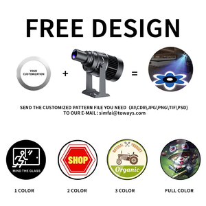 Hot bán gobo chiếu siêu sáng ánh sáng <span class=keywords><strong>laser</strong></span> hình ảnh hiển thị kinh doanh LED quảng cáo ánh sáng biểu tượng tùy chỉnh đèn chiếu - Product Image 6