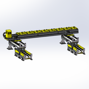 Equipo de Riel Terrestre Combinado Multipista con Motor, PLC y Caja de Cambios - Potencia de 3-5 KW, 220V/380V, 1 Año de Garantía - Product Image 3
