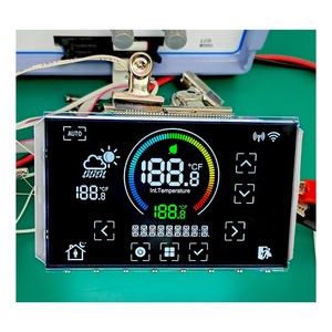 Nhà máy chất lượng cao TN HTN tùy chỉnh hiển thị LCD <span class=keywords><strong>7</strong></span> phân đoạn màu xanh phân khúc LCD hiển thị tùy chỉnh thiết kế cho máy lọc không khí - Product Image 2
