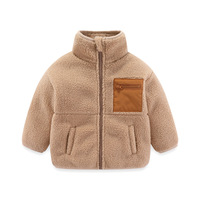Nouvelle Collection Automne/Hiver 2023 : Manteau en Velours Épais Brodé avec Col Montant et Design Color-Block, Style Européen