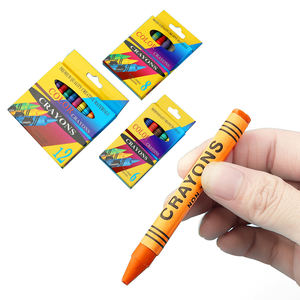 Набор для рисования восковых мелков с логотипом на заказ, 6/8/12/24 цветов - Product Image 1