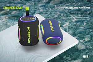 Barra de Sonido Portátil para Exteriores Hopestar H58 Altavoz Inalámbrico Altavo de Graves Potentes Reproductor MP3 Resistente al Agua para Deporte - Product Image 2