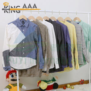 <span class=keywords><strong>Abiti</strong></span> usati camicie da uomo Gebraucht Kleidung camicia di <span class=keywords><strong>lino</strong></span> uomo balle Vintage di abbigliamento usato camicia per gli uomini - Product Image 5