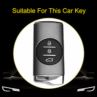 Innofit CRD1 Couverture de clé de voiture en gros TPU pour Chery Tiggo 7 EXEED Lingyun TX Lanyue 5X 3X Auto Clef Shell