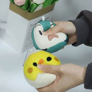 Custom Mini Fabric Keychain Pillow Toy Anime Bag Plush Stuffed Pillow Keychain Digital Photo Custom Throw Pillow - Product Image 4