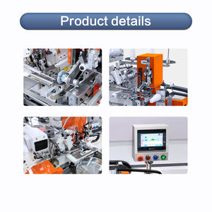 Máquina de Coser Industrial Overlock SOMAX SM-01AT de Alta Calidad y Bajo Costo, Totalmente Automática, para Camisetas, Playeras, Cuello Redondo, Cuello Acanalado - Product Image 4