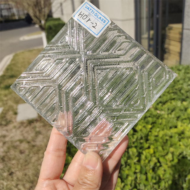 OEM ODM Interior Decorative Tempered Laminated Sheet Art Glass Panels for Partition Wall Building