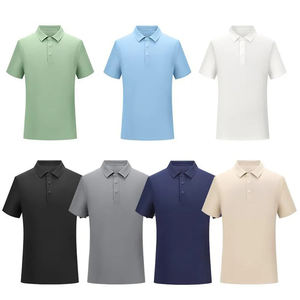 Uniforme de trabajo personalizado de alta calidad en blanco liso algodón poliéster deportes hombres negocios empleado Golf Polo con logotipo bordado - Product Image 5