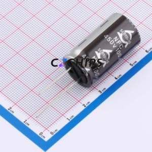 Condensador Electrolítico de Aluminio de Orificio Pasante NFC450V100M18*31.5 LO, Orificio Pasante, D18xL31.5mm 100uF 20% 450V 590mA-120Hz - Product Image 1