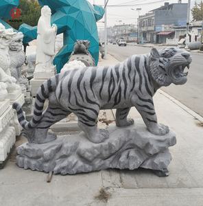 현대적인 야외 정원 장식 대리석 호랑이 조각상 - Product Image 3