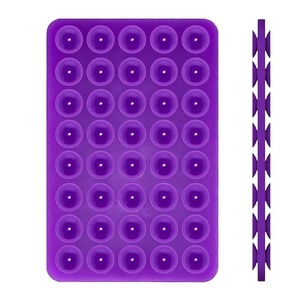 Supporti <span class=keywords><strong>per</strong></span> Telefono in Silicone a Doppia Faccia con 40 <span class=keywords><strong>Ventose</strong></span> Portatili <span class=keywords><strong>Antiscivolo</strong></span> - Product Image 1