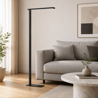 Lampe de bureau LED pliable, chargement USB, 3 températures de couleur, contrôle tactile, intensité réglable, lumière de lecture pour la protection des yeux, pour la maison, l'étude et le bureau