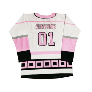 Profession elle leichte Custom Hockey Wear Jugend-Trikots mit Teamnummern-Sublimation druck für das Eishockey-Training - Product Image 2