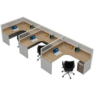 <b>Office</b> Cubicle Workstation Modern for 2 4 6 8 Person - Product Image 5