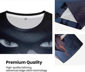 Maglietta giapponese all'ingrosso di Fitspi della novità degli uomini T-shirt di stampa 3d T-shirt Sport Casual manica corta - Product Image 2