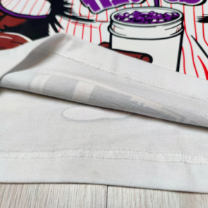เสื้อยืดโอเวอร์ไซซ์ทรงหลวมพิมพ์ลายแนวสตรีทสไตล์อเมริกันฮิปฮอป - Product Image 6