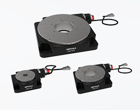 OMTOOLS Série OMZT-B Garantie 1 an Plateformes de rotation motorisées de précision à charge lourde Rotation à 360° Répétabilité 0,005 Aluminium - Product Image 3